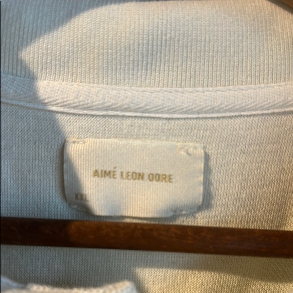 Aime Leon Dore Long Sleeve Polo Shirt - Picture 2 of 7